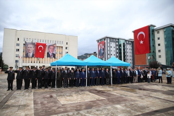 Atatürk'ün Rize'ye gelişinin 100. yıl dönümü törenle kutlandı