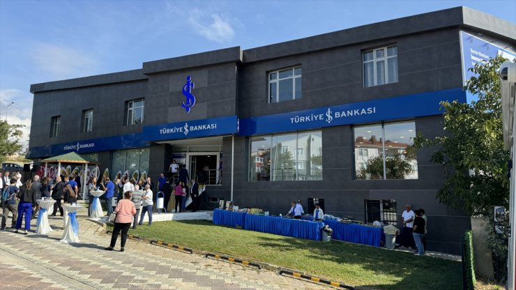 İş Bankası'nın Tekirdağ Malkara Tarım İhtisas Şubesi açıldı