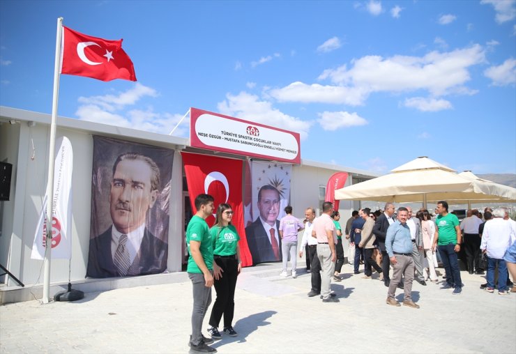 Hatay'da Türkiye Spastik Çocuklar Vakfının engelli hizmet merkezi açıldı