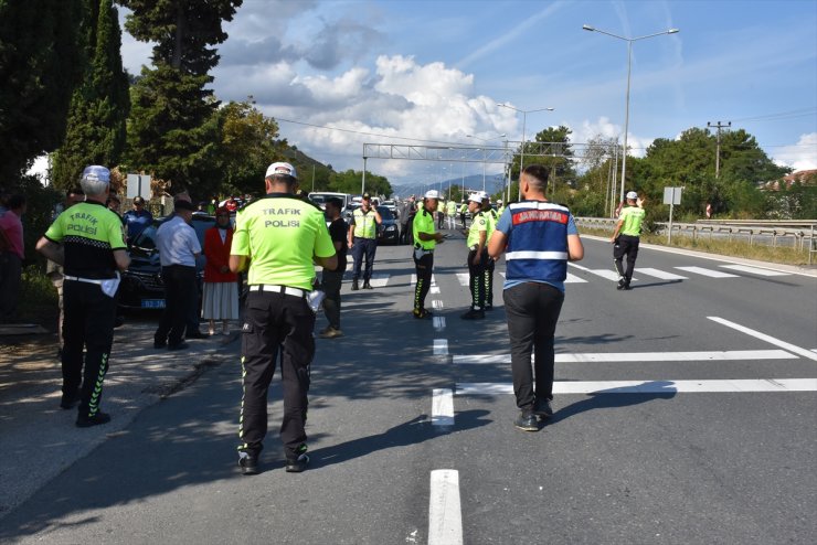 Ordu'da kontrol noktasında motosikletin çarptığı jandarma personeli şehit oldu