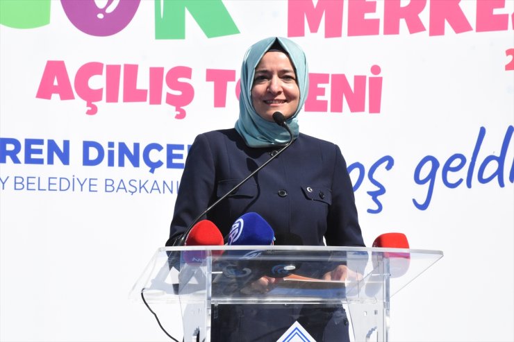 AK Parti Genel Başkan Yardımcısı Kaya, Aksaray'da Çocuk Eğlence Merkezi'nin açılışında konuştu: