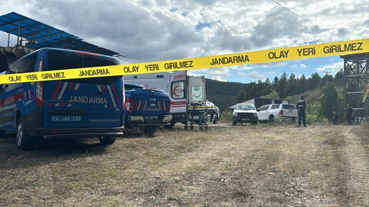 Bolu'da madende bakım onarım çalışmasında meydana gelen kazada 1 kişi öldü