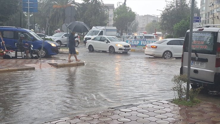 Samsun'da sağanak etkili oldu