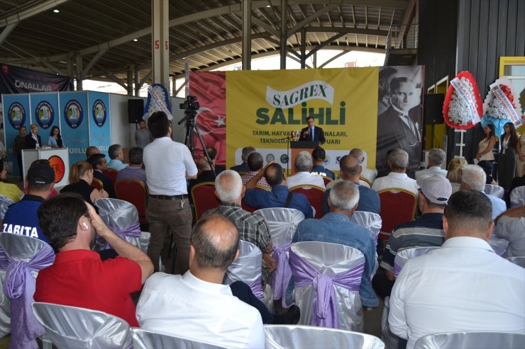 Sagrex Salihli Tarım, Hayvancılık Makinaları, Teknolojileri ve Yem Fuarı açıldı