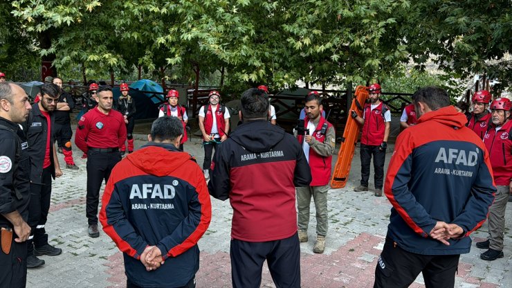 Bolu'daki tarihi Solaklar Kayaevleri kurtarma tatbikatına ev sahipliği yapıyor