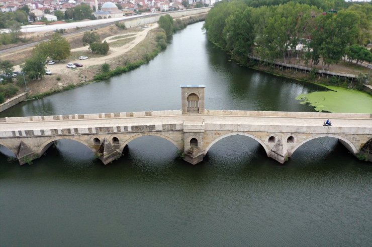 Edirne'deki Tunca Nehri'nin debisi 4 yıldır azalıyor