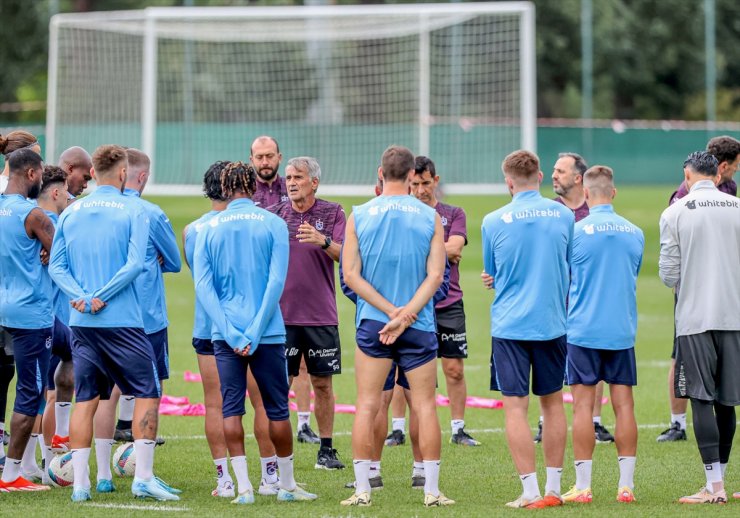 Trabzonspor, Gaziantep FK maçının hazırlıklarını sürdürdü