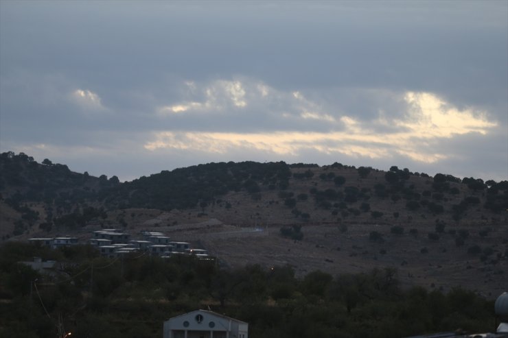 Siirt'teki "ışık hadisesi" bulut engeline takıldı