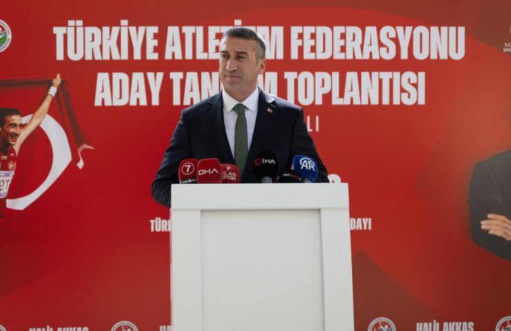 Eski milli atlet Halil Akkaş, Türkiye Atletizm Federasyonu Başkanlığı'na adaylığını açıkladı