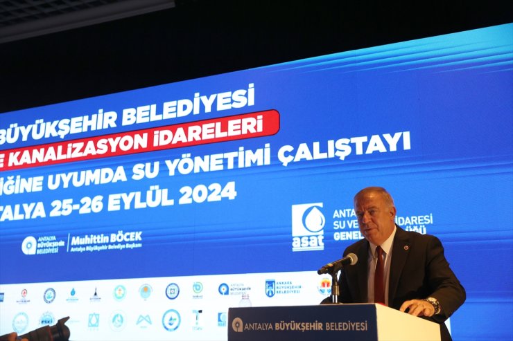 CHP'li Zeybek, "İklim Değişimine Uyumda Su Yönetimi Çalıştayı"nda konuştu: