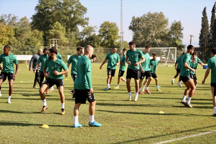 Sakaryaspor, Ümraniyespor maçının hazırlıklarını sürdürdü