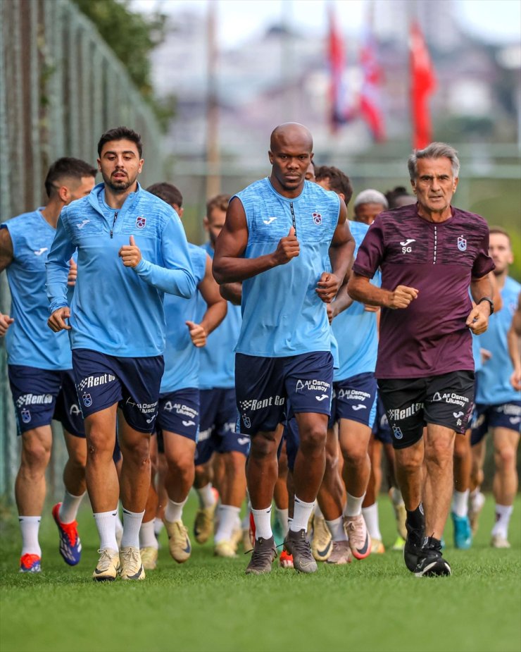 Trabzonspor, Konyaspor maçının hazırlıklarını sürdürdü