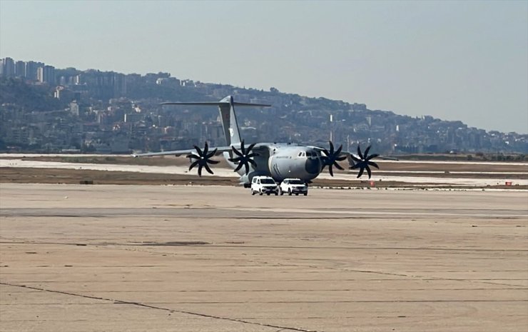 GÜNCELLEME - Türkiye'nin gönderdiği insani yardım Lübnan'a ulaştı