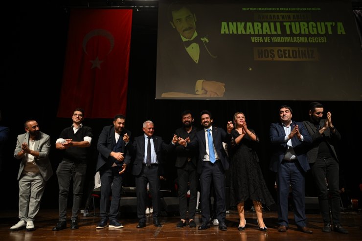 Ankaralı Turgut için "Vefa ve Dayanışma Gecesi" düzenlendi