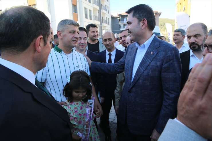 Çevre, Şehircilik ve İklim Değişikliği Bakanı Kurum, Hatay'da konuştu: (2)