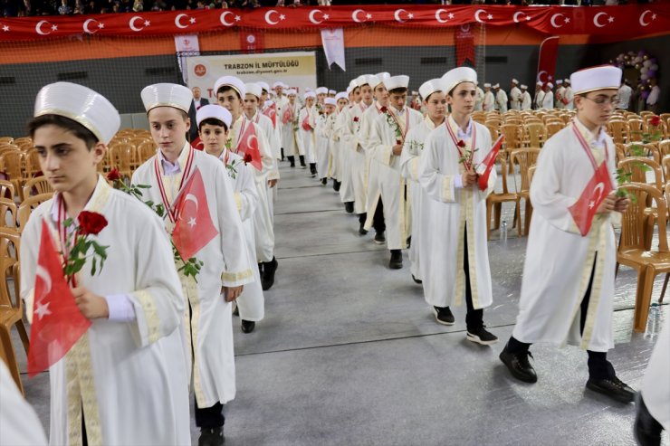 Trabzon'da 461 hafız için icazet töreni düzenlendi