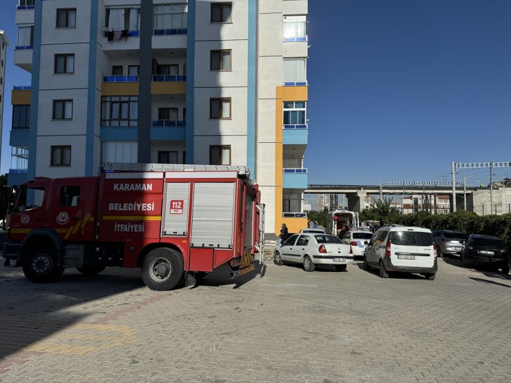 Karaman'da asansör boşluğuna düşen çocuk yaralandı