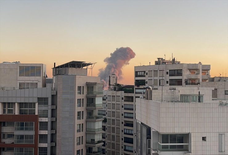 GÜNCELLEME - Lübnan'ın başkenti Beyrut'ta çok sayıda patlama sesi duyuldu