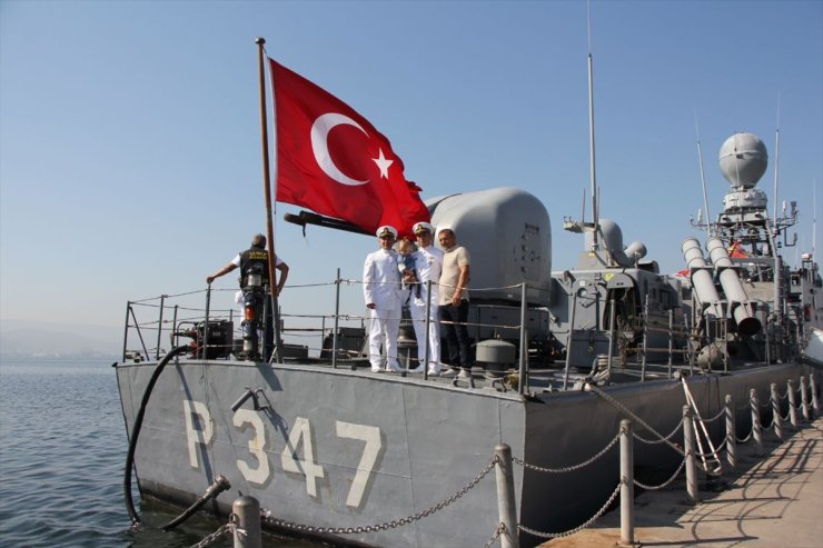 TCG Fırtına hücumbotu, Kocaeli'de ziyarete açıldı