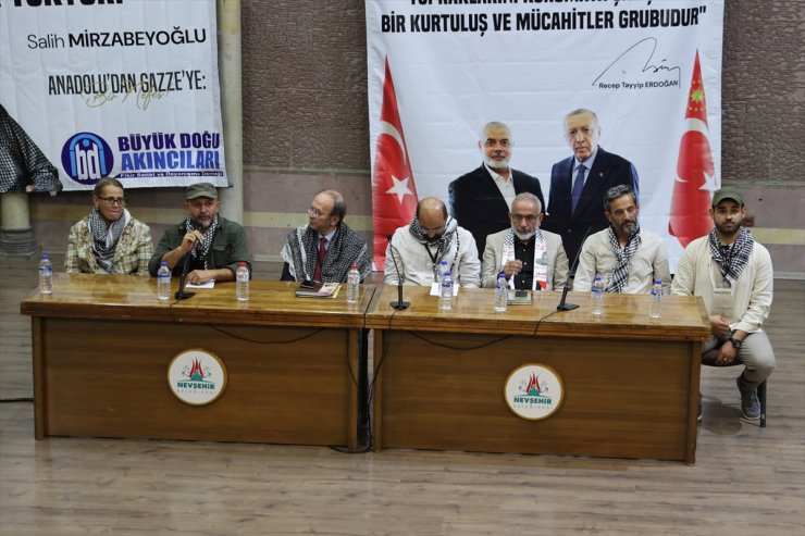 Nevşehir'de "Kapadokya'dan Gazze'ye bir nefes" programı düzenlendi