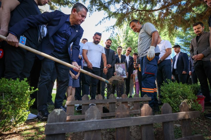 Tedavi gördüğü klinikte ölen kedi Şero, CHP Genel Merkezi'nin bahçesine gömüldü