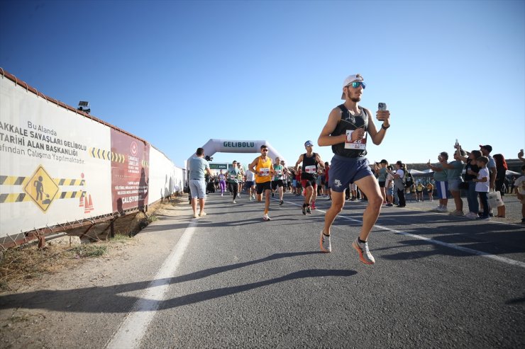 Çanakkale'de "9. Uluslararası Gelibolu Maratonu" başladı