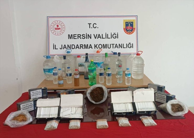 Mersin'de kaçakçılık operasyonunda 2 şüpheli yakalandı