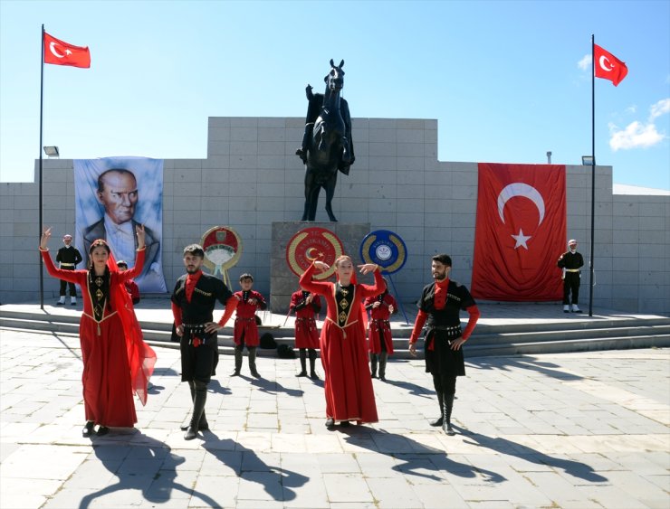 Sarıkamış'ın düşman işgalinden kurtuluşunun 104. yıl dönümü törenle kutlandı