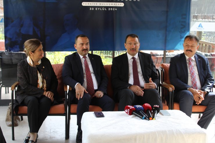 AK Parti Genel Başkan Yardımcısı Yavuz, Artvin'de konuştu: