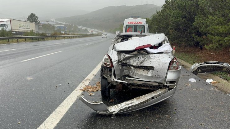 Düzce'de meydana gelen trafik kazalarında 5 kişi yaralandı