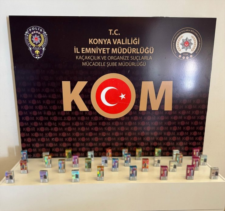 Konya'da kaçakçılık operasyonlarında 24 kişi yakalandı