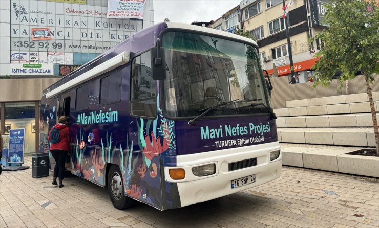 Mavi Nefes Projesi Eğitim Otobüsü 4. yılında Maltepe'den yola çıktı