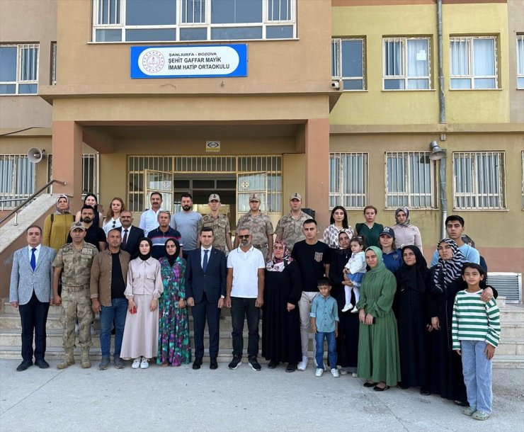 Şehidin adı memleketi Şanlıurfa'da yaşatılacak