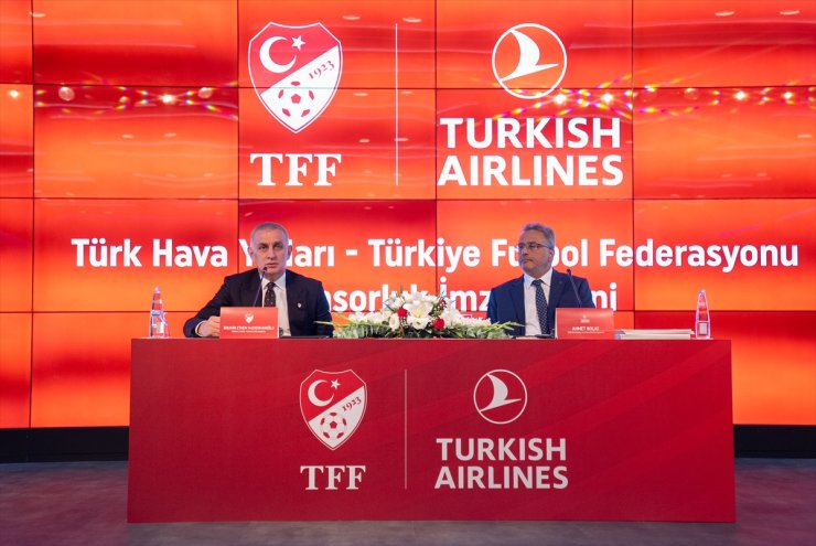 THY ile TFF arasında sponsorluk anlaşması imzalandı