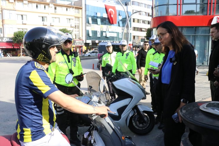 Yalova'da kazaların yüzde 56'sını oluşturan motosikletlilere yönelik denetim başlatıldı