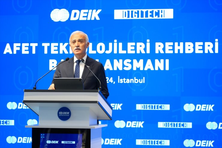 DEİK, Afet Teknolojileri Raporu'nu "8 temel odakla" açıkladı