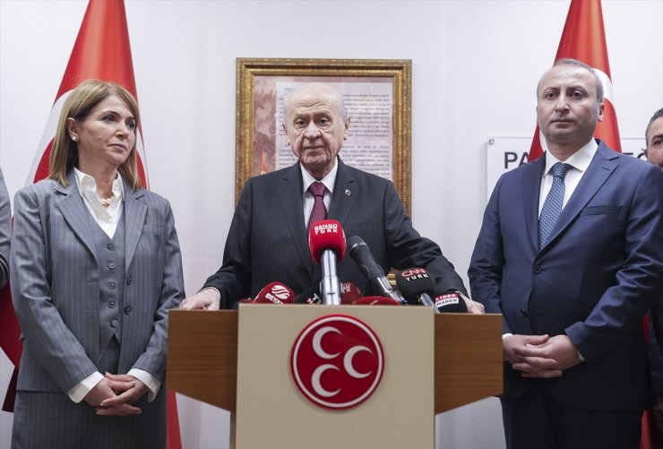 MHP Genel Başkanı Bahçeli, partisinin Siyaset ve Liderlik Okulu'nun açılışında konuştu: