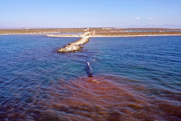 Didim'de kirli suyun arıtılmadan denize boşaltıldığı ihbarına inceleme