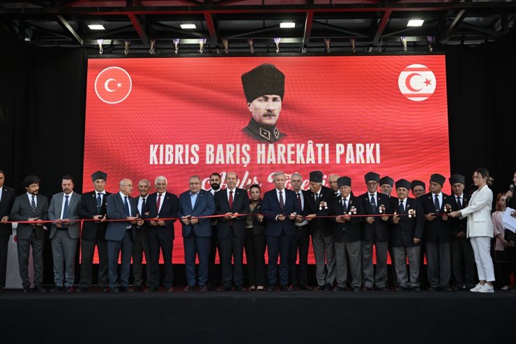 Keçiören'de "Kıbrıs Barış Harekatı Parkı" açıldı