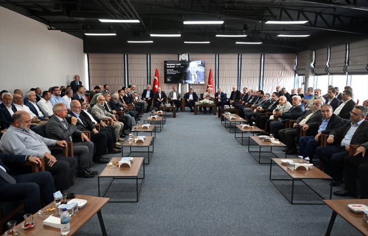 Saadet Partisi'nde Recai Kutan için taziye programı düzenlendi