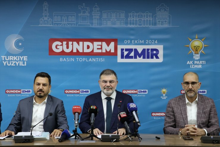 AK Parti İzmir İl Başkanı Saygılı'dan, İzmir Körfezi'ndeki kirliliğe ilişkin açıklama: