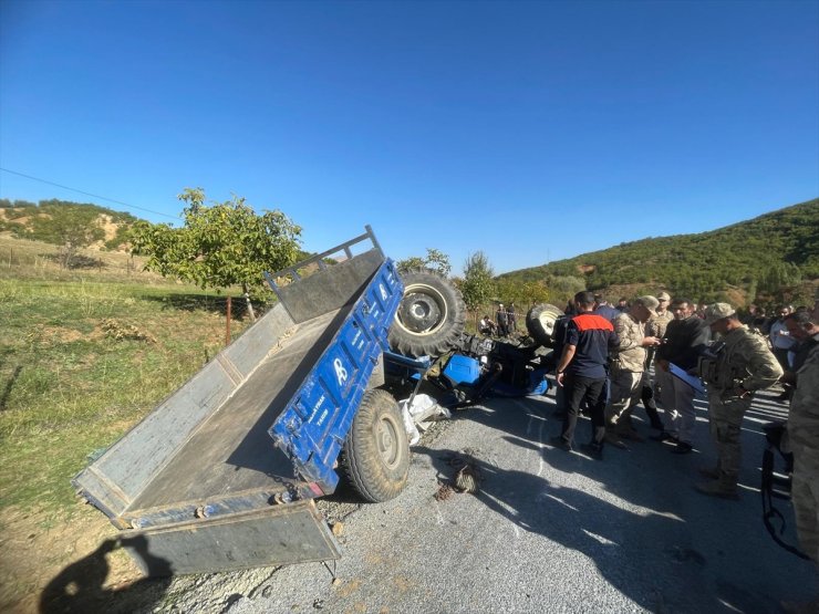 Bitlis'te traktörün devrilmesi sonucu 1 kişi öldü