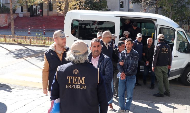 GÜNCELLEME - Erzurum merkezli operasyonda "6-8 Ekim olayları"na karıştığı iddiasıyla 25 şüpheli yakalandı