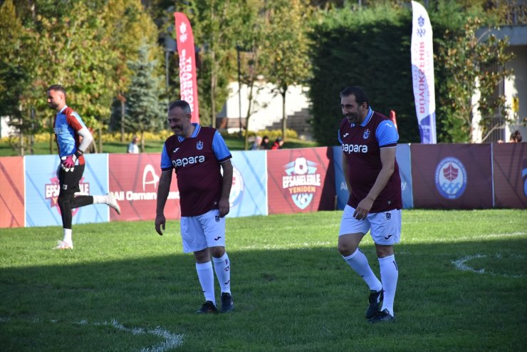 Trabzon'da "Efsanelerle Yeniden Futbol Turnuvası" sona erdi