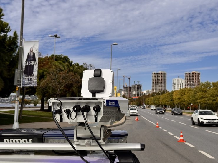 Kartal'da yeni nesil yerli radar cihazlarıyla denetim yapıldı