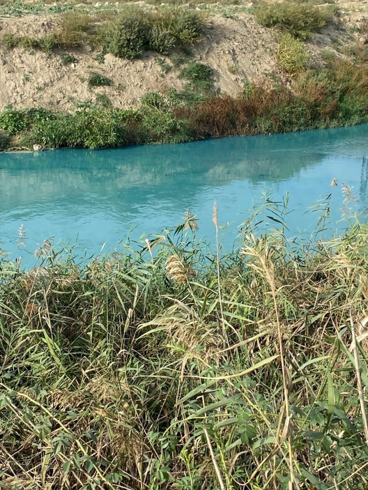 Çorlu Deresi'nin rengi değişti