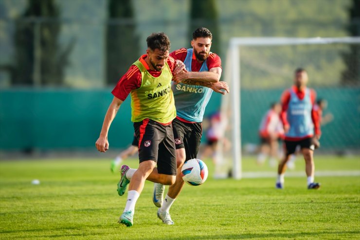 Gaziantep FK, Kayserispor maçının hazırlıklarını sürdürdü