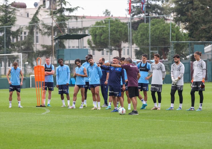 Trabzonspor, Başakşehir maçının hazırlıklarını sürdürdü