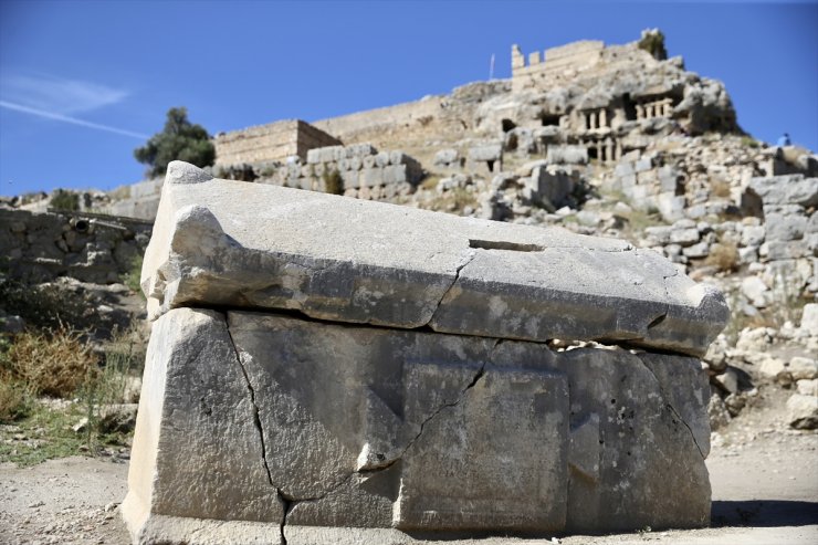 Tlos Antik Kenti'nde meclis binası, 2 hamam ve tapınak restore edilecek