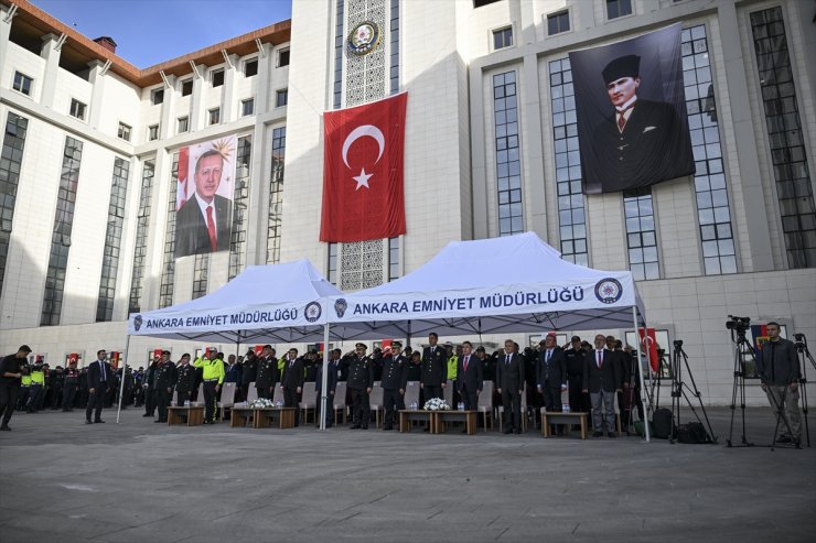 Ankara'da emniyet ve jandarma teşkilatının filosuna 380 araç eklendi